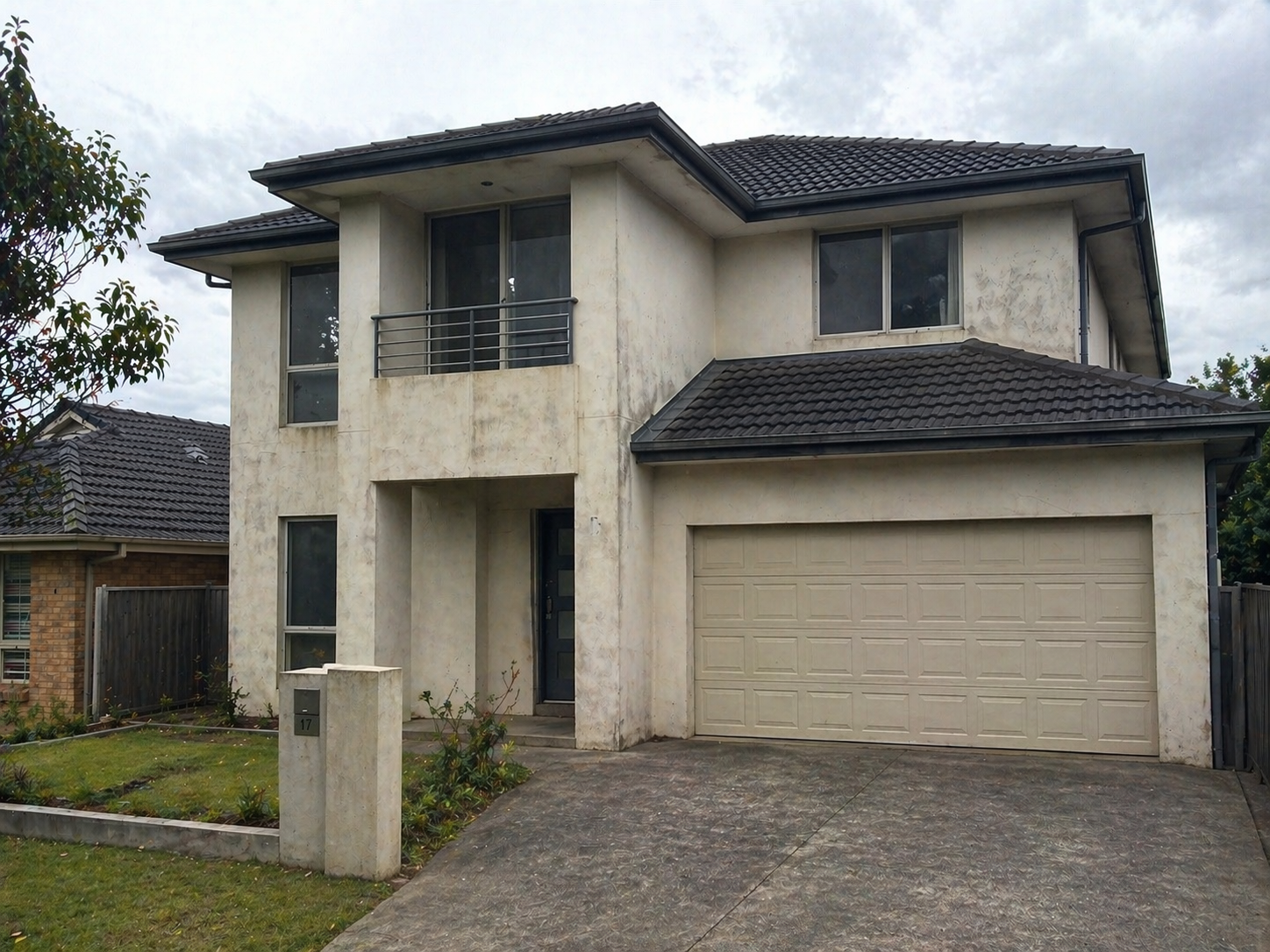 House exterior before